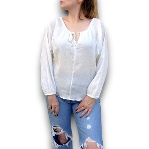 Reformation Crinkle Dolman Sleeve Top